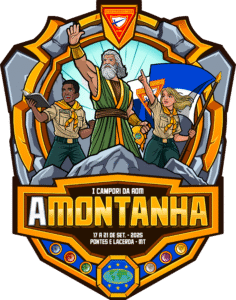 emblema oficial a montanha