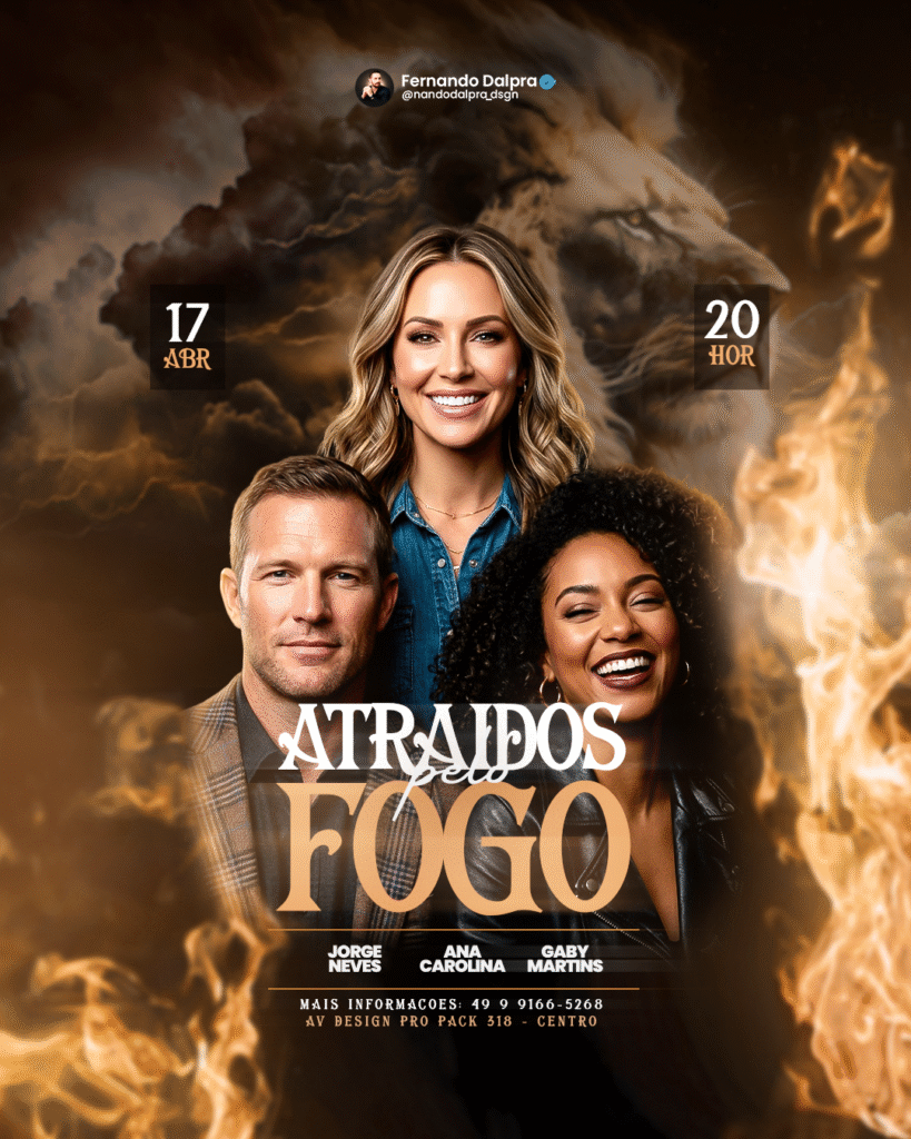 gospel atraidos pelo fogo