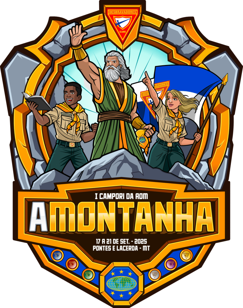 emblema oficial a montanha